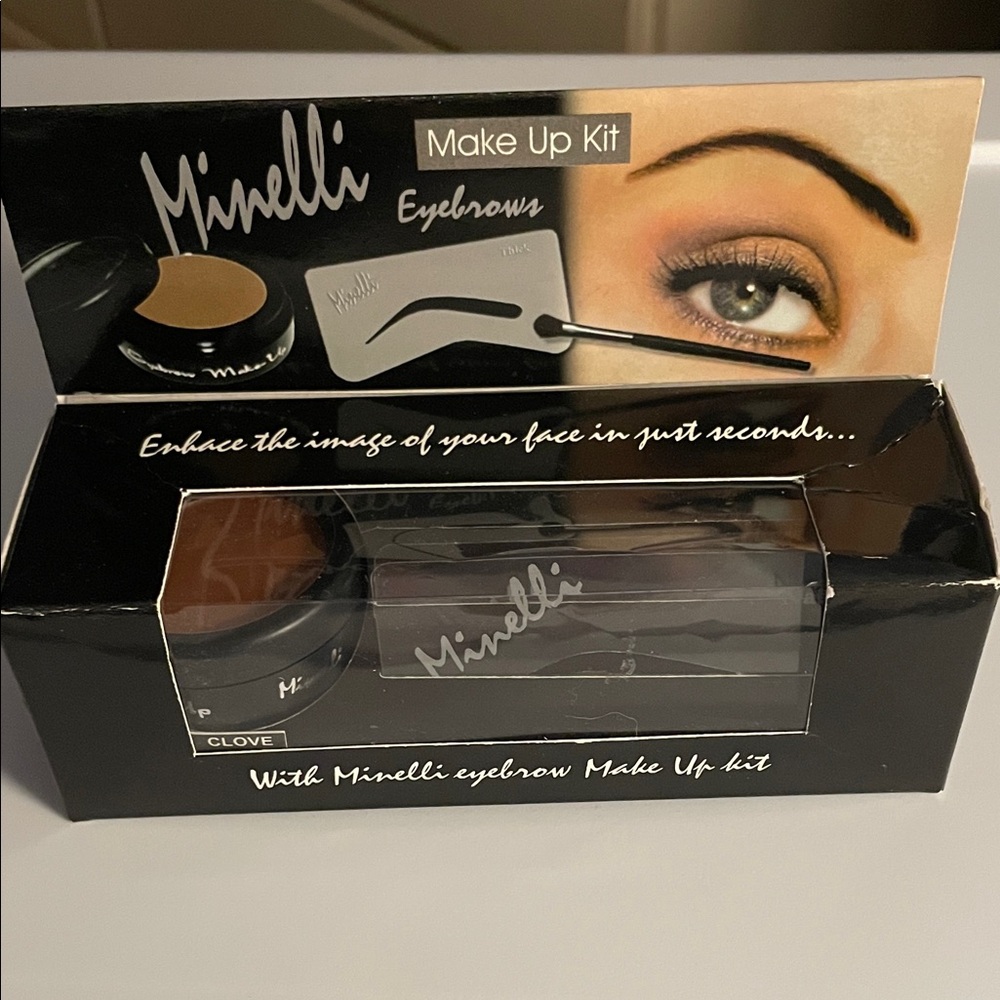 Minelli Eyebrow Makeup Kit - Clove Shade